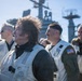 President of the Republic of Argentina and Argentine Distinguished Visitors Tour USS Nimitz