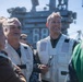 President of the Republic of Argentina and Argentine Distinguished Visitors Tour USS Nimitz
