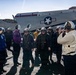 President of the Republic of Argentina and Argentine Distinguished Visitors Tour USS Nimitz