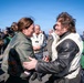 President of the Republic of Argentina and Argentine Distinguished Visitors Tour USS Nimitz