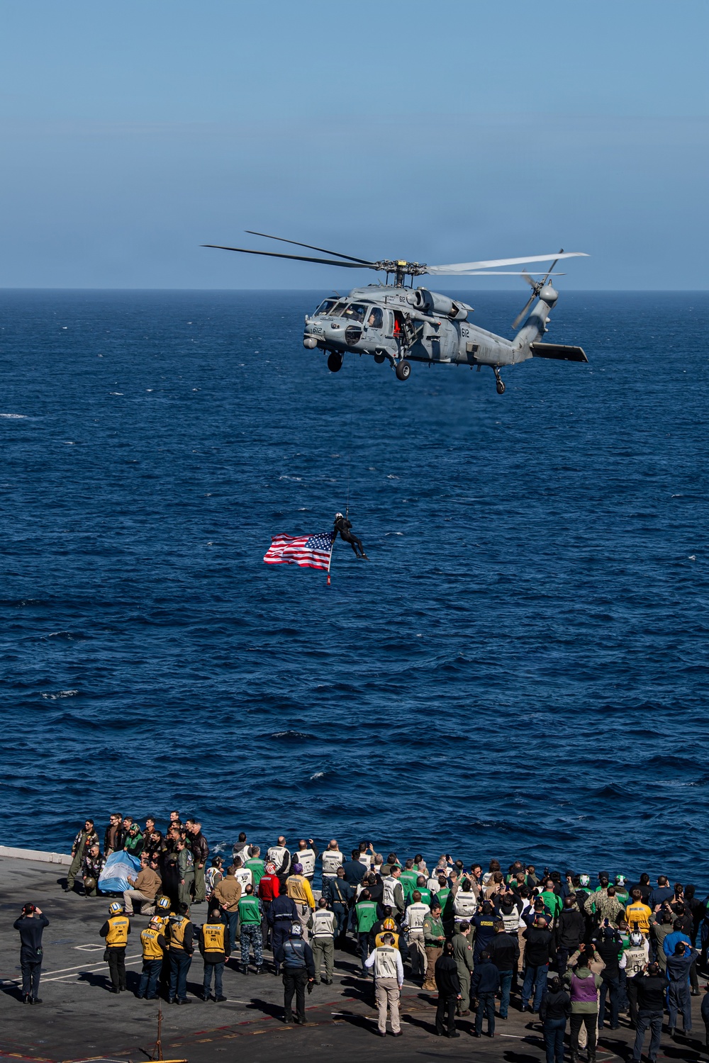 President of the Republic of Argentina and Argentine Distinguished Visitors Tour USS Nimitz