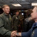 President of the Republic of Argentina and Argentine Distinguished Visitors Tour USS Nimitz