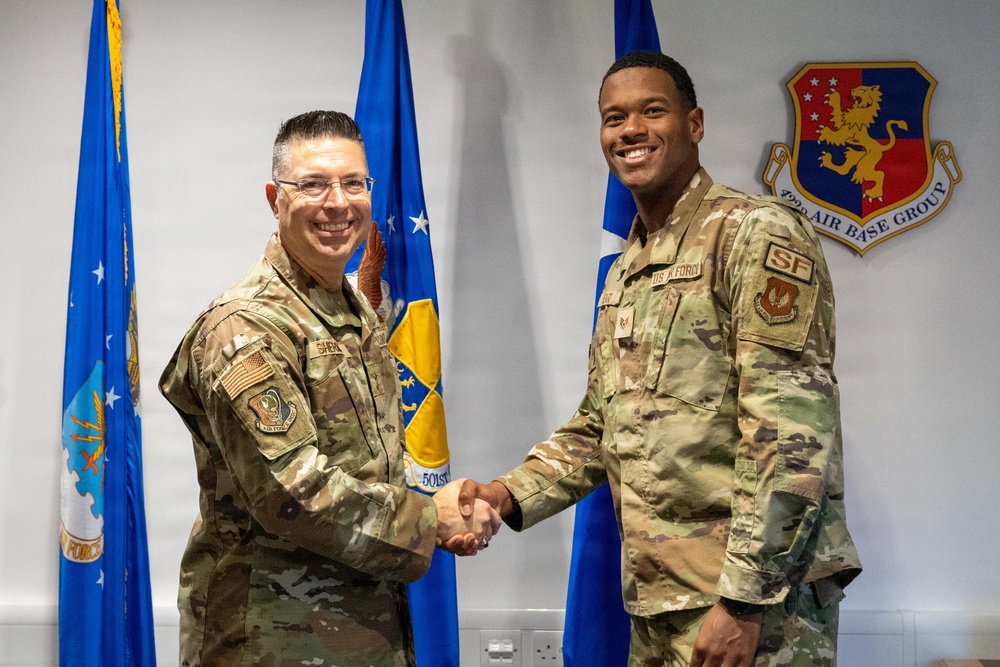 501st Combat Support Wing showcases global mission to AFIMSC commander