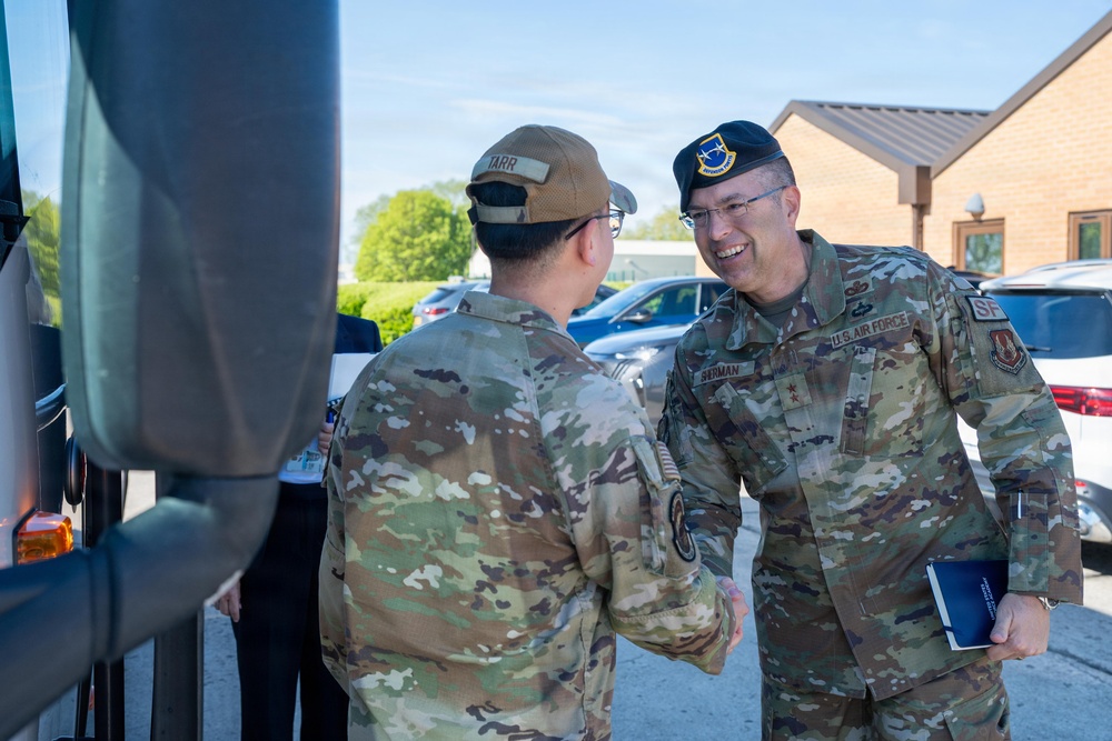 501st Combat Support Wing showcases global mission to AFIMSC commander