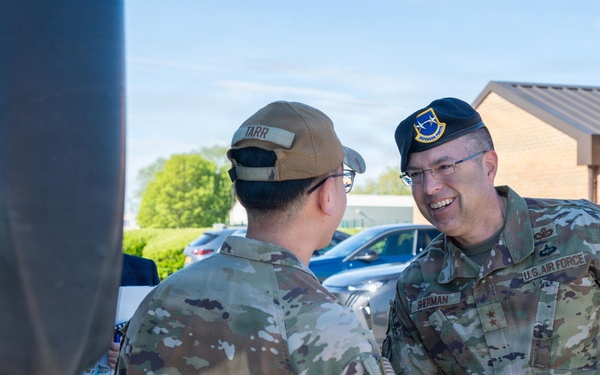 501st Combat Support Wing showcases global mission to AFIMSC commander