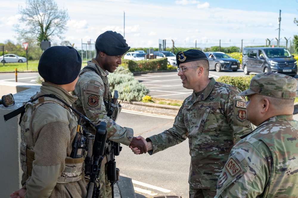 501st Combat Support Wing showcases global mission to AFIMSC commander