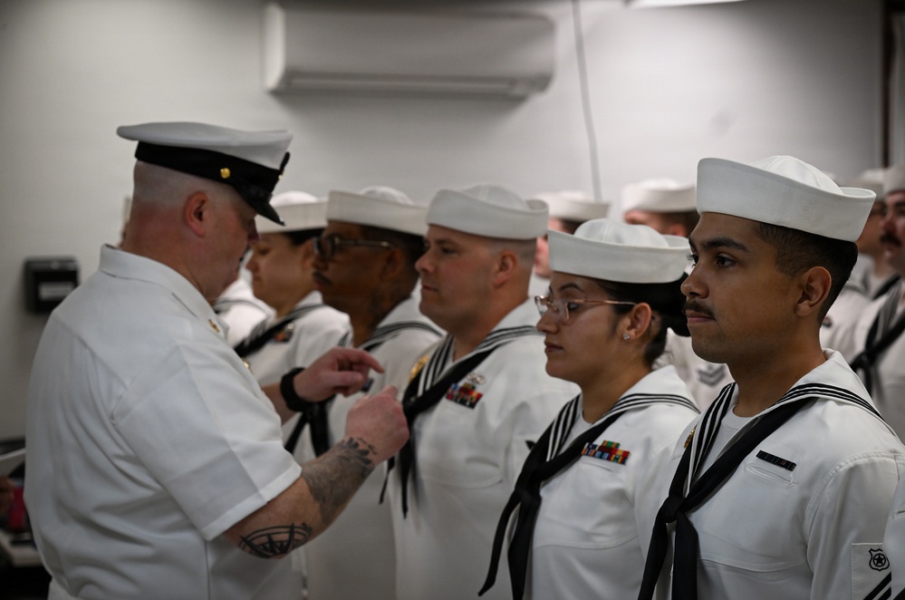 NSGL Security Conducts Uniform Inspection
