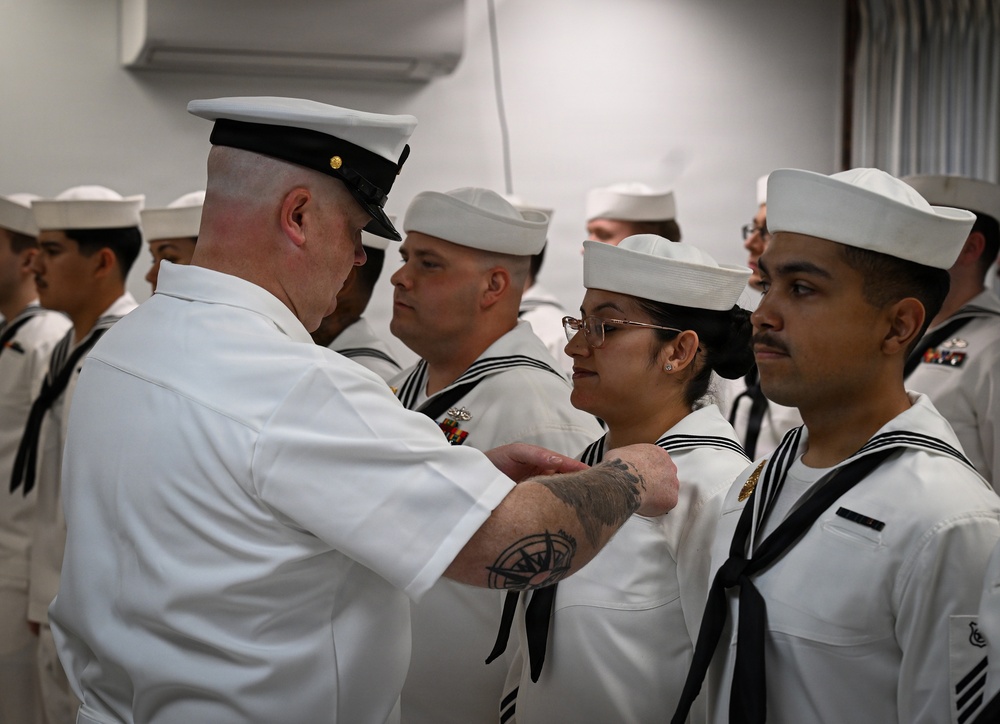 NSGL Security Conducts Uniform Inspection