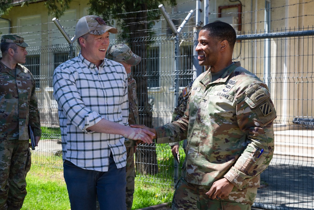 Secretary of the Army visits Mihail Kogălniceanu Air Base