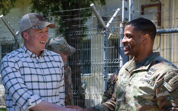 Secretary of the Army visits Mihail Kogălniceanu Air Base