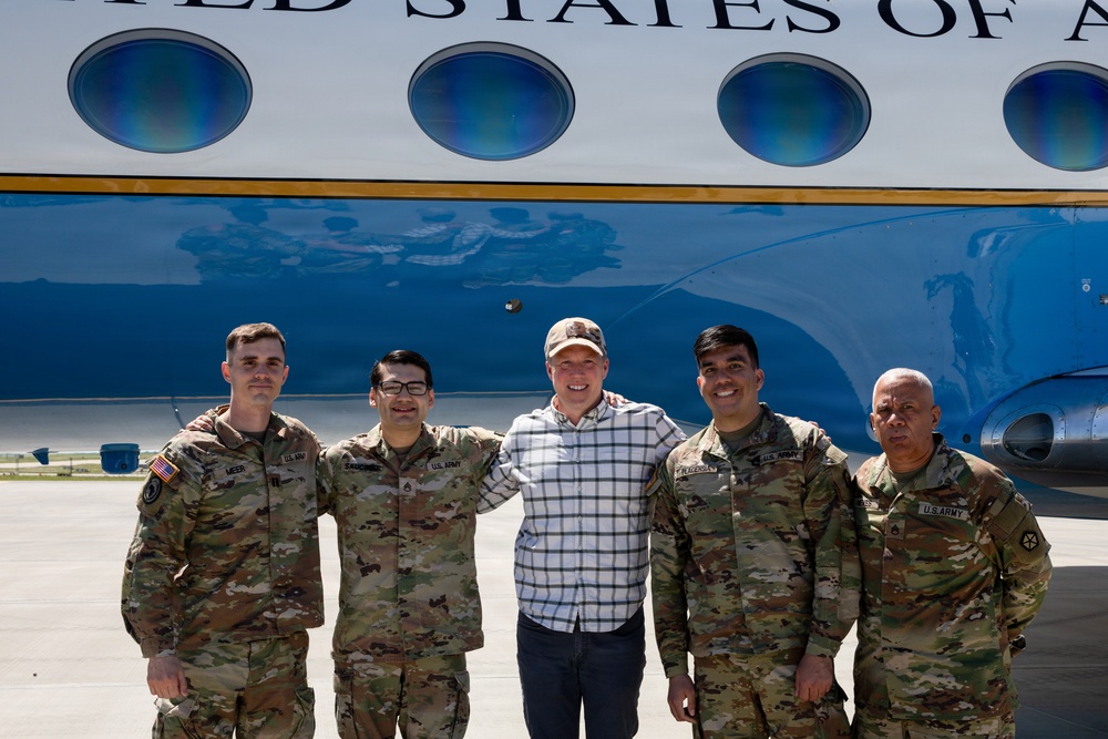 Secretary of the Army visits Mihail Kogălniceanu Air Base