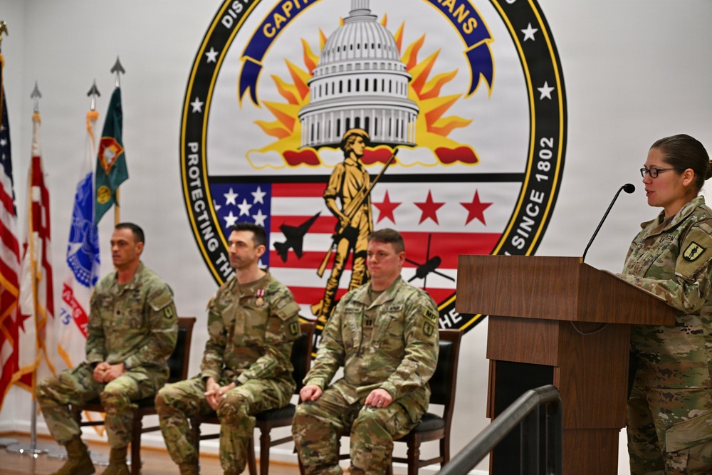 Officer Candidate School (OCS) Change of Command Ceremony