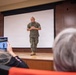 Marine Corps Support Facility New Orleans holds a promotion ceremony for Master Gunnery Sgt. Carmen Consolino