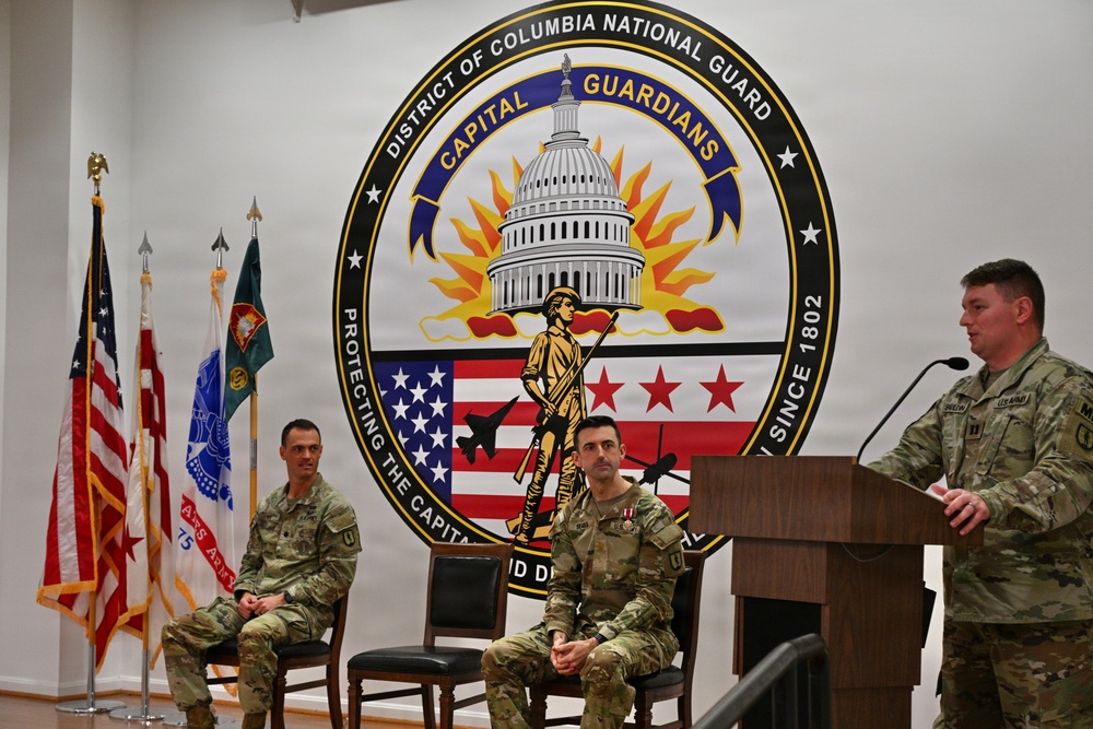 Officer Candidate School (OCS) Change of Command Ceremony