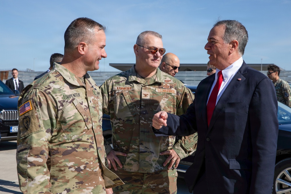 Secretary of the Army visits Mihail Kogălniceanu Air Base