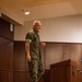 Marine Corps Support Facility New Orleans holds a promotion ceremony for Master Gunnery Sgt. Carmen Consolino