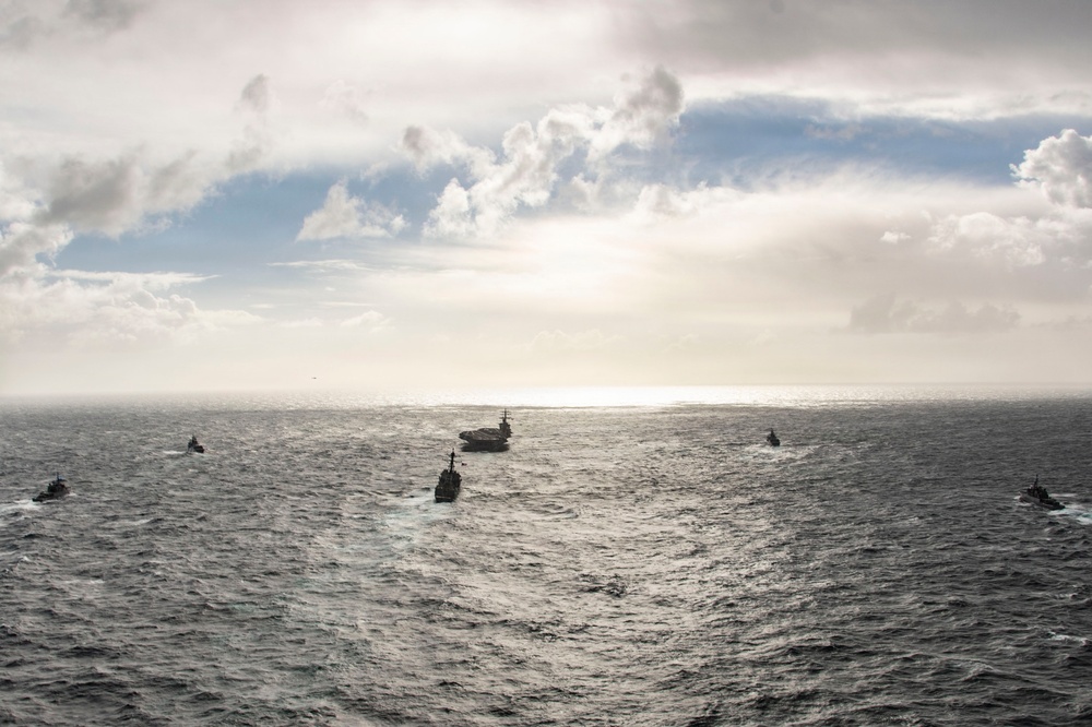 Argentine Navy and U.S. Navy Conduct Bilateral Maritime Engagement in Atlantic Ocean
