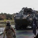 U.S. Soldiers from the 1st Squadron, 2d Cavalry Regiment, 809th Multi-Role Bridge Company, 15th Engineering Battalion, alongside Polish and Italian Armed Forces conduct a wet gap crossing