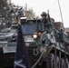 U.S. Soldiers from the 1st Squadron, 2d Cavalry Regiment, 809th Multi-Role Bridge Company, 15th Engineering Battalion, alongside Polish and Italian Armed Forces conduct a wet gap crossing