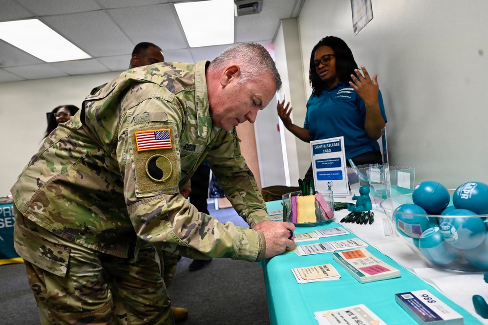 D.C. National Guard Sexual Assault Prevention and Response Program hosts “Hope and Healing” Vigil