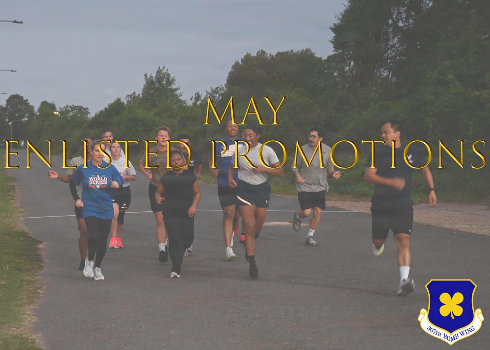 May Enlisted Promotions