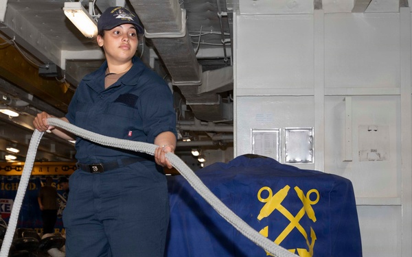 Ike Conducts Planned Incremental Availability maintenance period