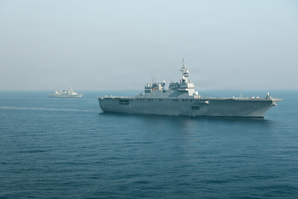 Balikatan 2026: Task Force Ashland participates in group sail exercise during Exercise Balikatan 2026