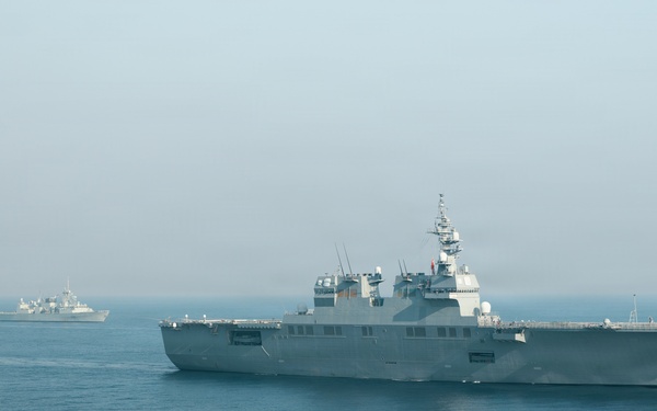 Balikatan 2026: Task Force Ashland participates in group sail exercise during Exercise Balikatan 2026