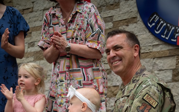 Lt. Col. Biediger Promoted to Colonel at JBSA-Lackland