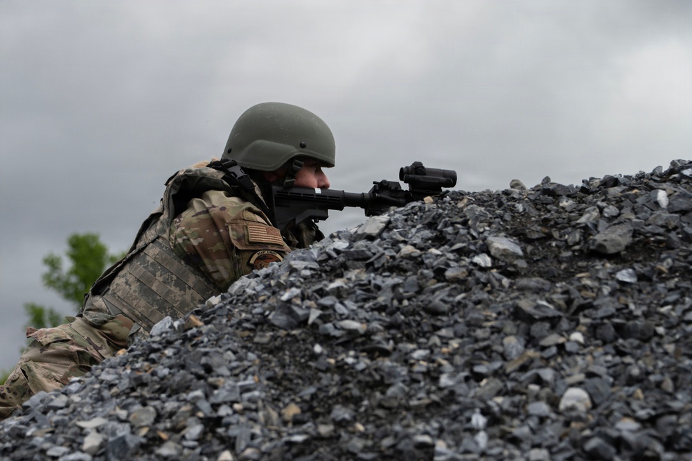 316th Wing Bivouac exercise: Airmen execute integrated expeditionary operations