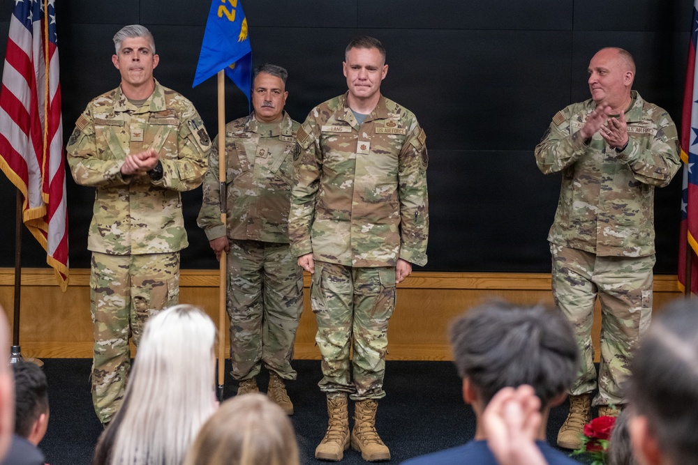223rd COS Welcomes New Commander, Unveils Unit Patch
