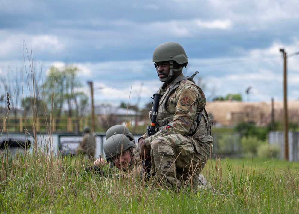 316th Wing Bivouac exercise: Airmen execute integrated expeditionary operations