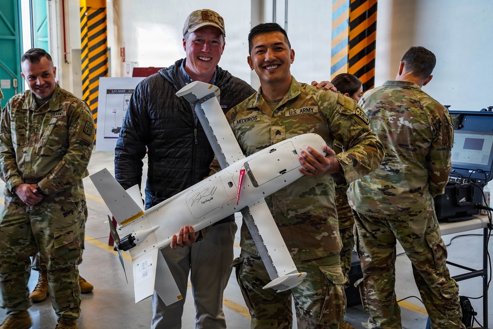 SECARMY visits 10th AAMDC in Anbsach, Germany
