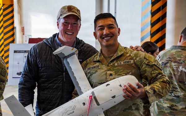 SECARMY visits 10th AAMDC in Anbsach, Germany