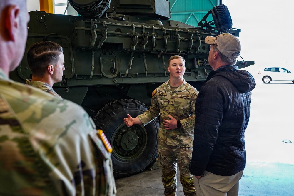 SECARMY visits 10th AAMDC in Ansbach, Germany