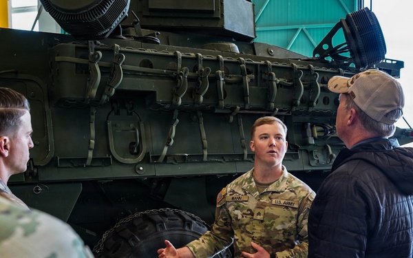 SECARMY visits 10th AAMDC in Ansbach, Germany