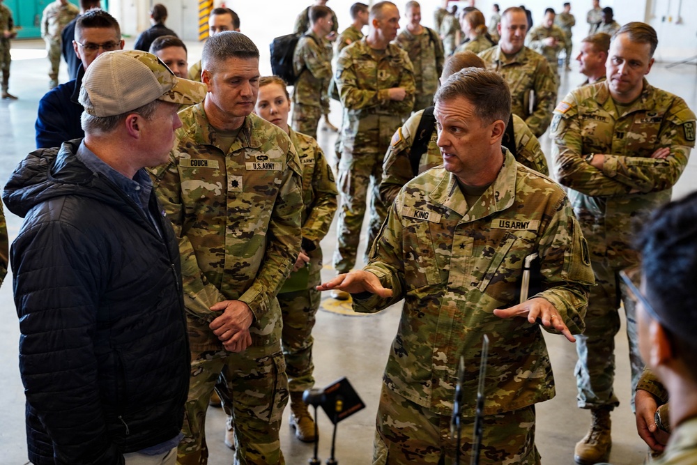 SECARMY visits 10th AAMDC in Ansbach, Germany