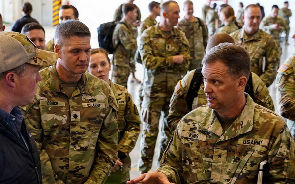 SECARMY visits 10th AAMDC in Ansbach, Germany