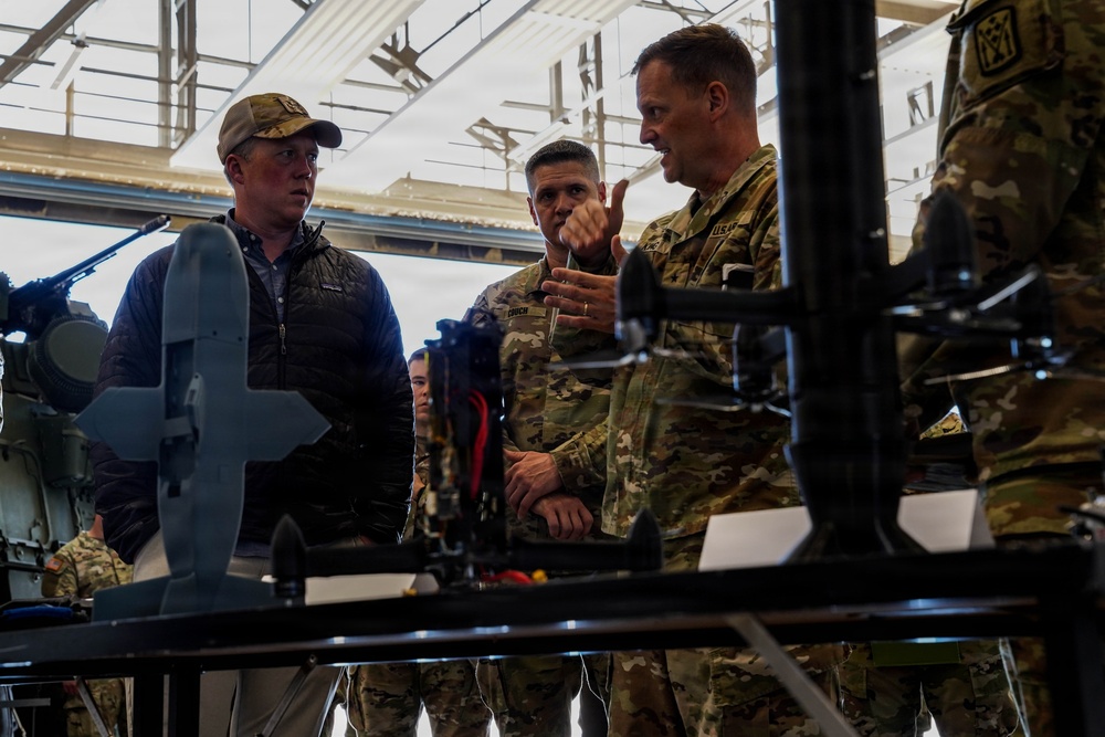SECARMY visits 10th AAMDC in Ansbach, Germany