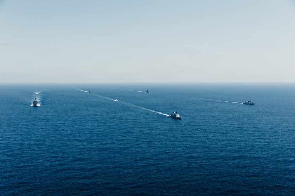 Baliktan 2026: Task Force Ashland participates in Group Sail