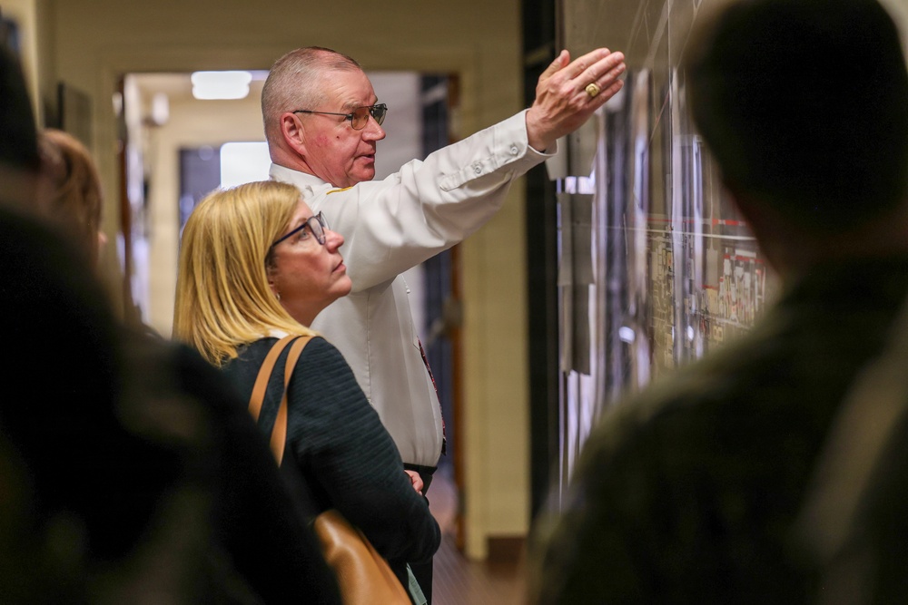 Wichita Falls Chamber of Commerce tours Sheppard AFB