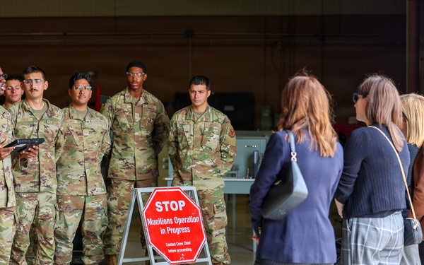 Wichita Falls Chamber of Commerce tours Sheppard AFB
