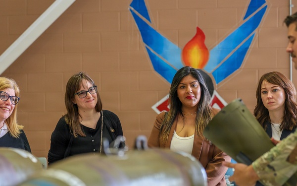 Wichita Falls Chamber of Commerce tours Sheppard AFB