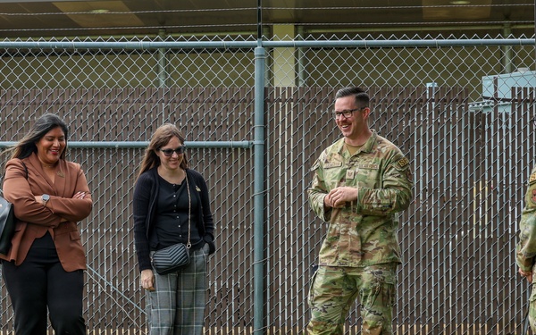 Wichita Falls Chamber of Commerce Visits Sheppard AFB