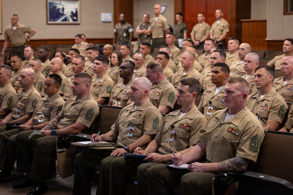 Marine Corps Support Facility New Orleans hosts 1st. Sgts. Symposium