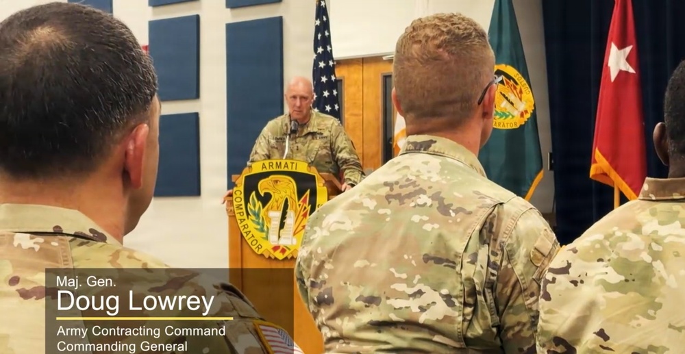 ACC Commander speaks to ACC BWC Competitors