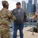 Maj. Gen. Jason Kelly visits Chicago Harbor Lock