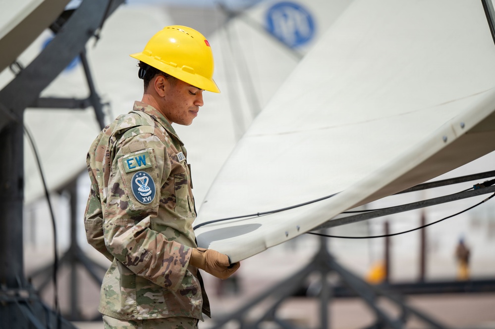 16th Electromagnetic Warfare Squadron Trains with Bounty Hunter