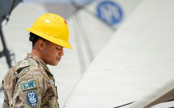 16th Electromagnetic Warfare Squadron Trains with Bounty Hunter