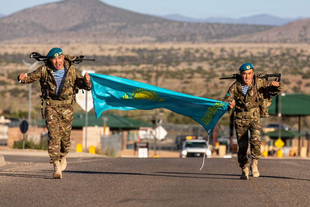 Upholding a Legacy of Partnership: Kazakhstan Soldiers Compete in Region VII Best Warrior Competition